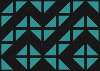 Fototapeta premium Abstract Geometric Pattern generative computational art illustration