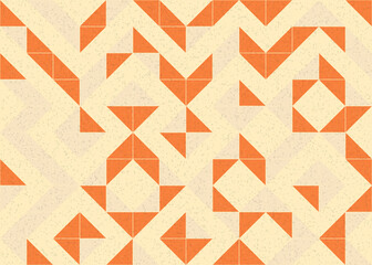 Abstract Geometric Pattern generative computational art illustration