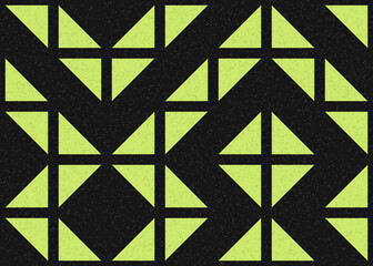 Fototapeta premium Abstract Geometric Pattern generative computational art illustration