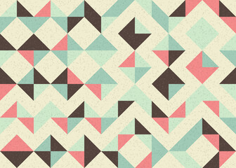 Abstract Geometric Pattern generative computational art illustration