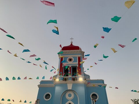 Church in S&atilde;o Jos&eacute; de Ribamar, Maranh&atilde;o, Brazil 