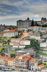 Fototapeta na wymiar Porto and the Douro, HDR Image