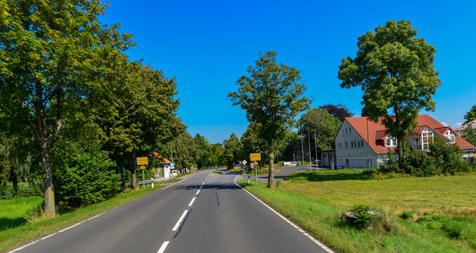 Bundesstrasse 275 Bei Grebenhain/Hessen 