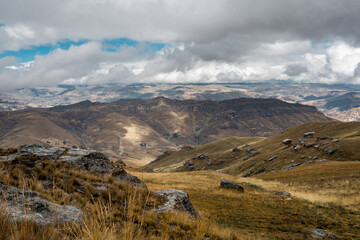 Mountains in Huanuco, Peru