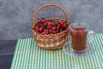 Rosehip and rosehip tea.