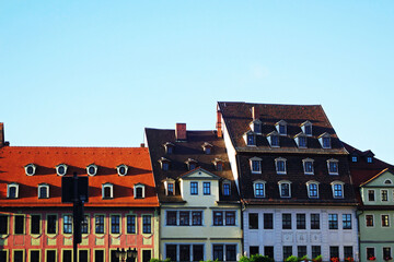 Naumburg an der Saale Dächer am Marktplatz