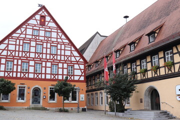 Markplatz in Neustadt an der Aisch.