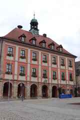Fototapeta premium Markplatz in Neustadt an der Aisch.