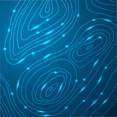 Topographic map background concept. Abstract landscape