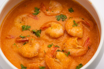 Prawns or shrimp or zinga masala curry