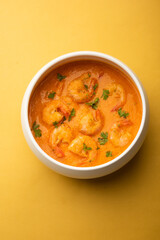 Prawns or shrimp or zinga masala curry