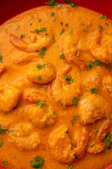 Prawns or shrimp or zinga masala curry