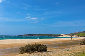 famous beach in Bolonia in Andalusia