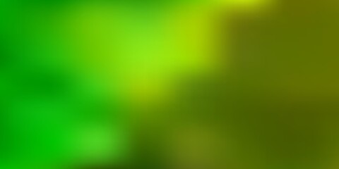 Light green vector blurred pattern.