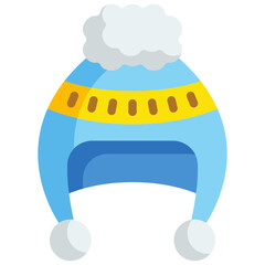 beanie flat icon