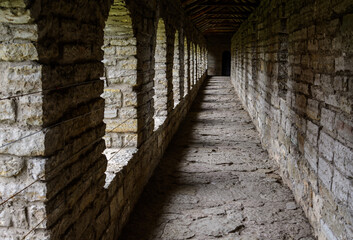 Oreshek Fortress. Shlisselburg Fortress near the St. Petersburg, Russia. Founded in 1323.