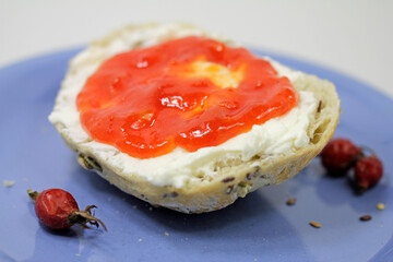 Homemade from Alex,  rose hip jam
