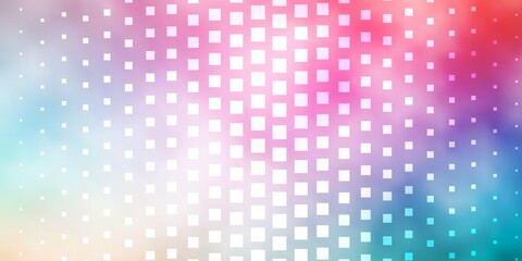 Light Green, Red vector template in rectangles.