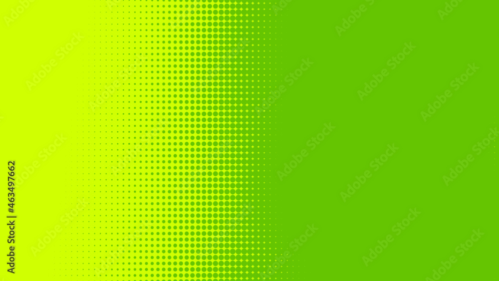Aufkleber dots halftone green color pattern gradient texture with technology digital background. dots pop art 
