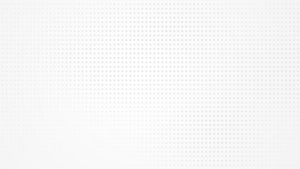 Dot white gray pattern gradient light texture background. Abstract  technology big data digital background. 3d rendering.