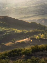 beautiful autumn on the hills