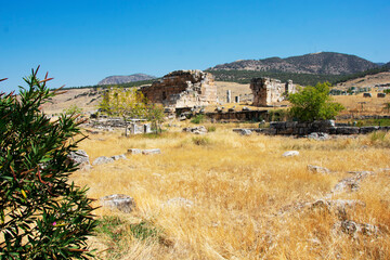 Hierapolis ancient city Pamukkale Turkey