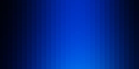 Dark BLUE vector backdrop with rectangles.