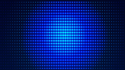Abstract dot white blue pattern gradient texture technology background.