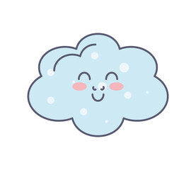 cute cloud cartoon
