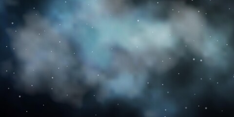 Light Gray vector layout with bright stars.