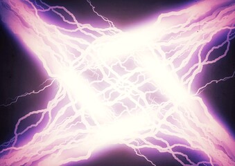 レーザー光線のイラスト