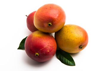 Mango fruit isolated on white background