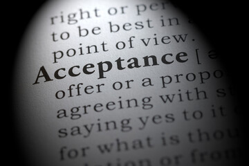 definition of acceptance