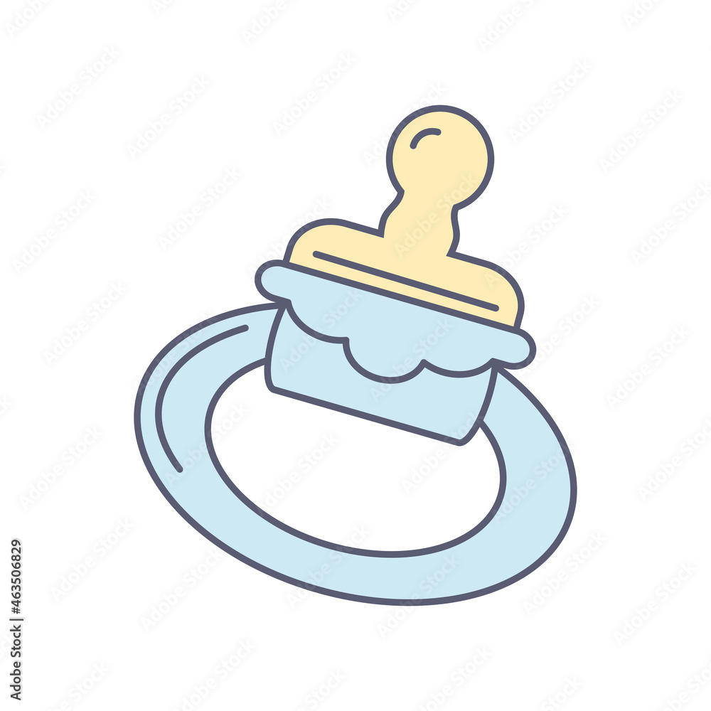 Poster baby pacifier toy