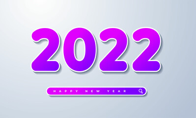 Happy New Year Greetings Card Background