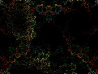 Imaginatory fractal abstract background Image