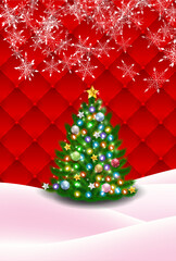 雪　クリスマス　冬　背景 