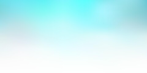 Light green vector abstract blur layout.