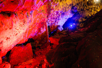 Beautiful Scenic View of a Florida Cavern