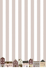 背景素材_ヨーロッパ風の街並み