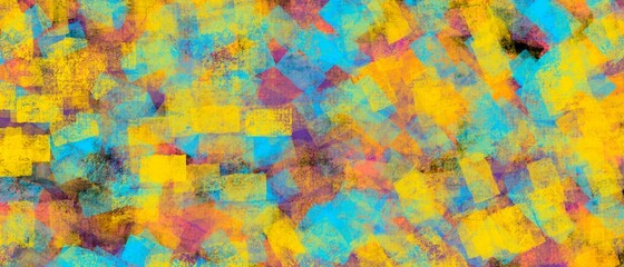 Abstract painting background. Colorful grunge background