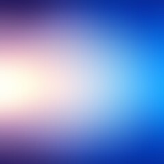 Sun light brightly on blue sky empty background.