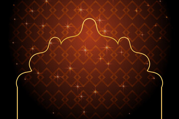 Islamic background, Islamic sale poster. Islamic textured. Islamic vector illustration. Islamic sale banner layout design. Islamic background sale post. Islamic post banner. Eid mobarak Mahe moharram