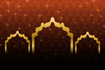 Islamic background, Islamic sale poster. Islamic textured. Islamic vector illustration. Islamic sale banner layout design. Islamic background sale post. Islamic post banner. Eid mobarak Mahe moharram