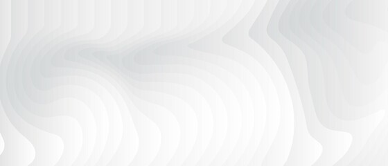 Abstract Waves Motif Twirl Graphic Grey Design Banner Pattern Vector Background