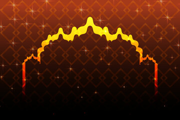 Islamic background, Islamic sale poster. Islamic textured. Islamic vector illustration. Islamic sale banner layout design. Islamic background sale post. Islamic post banner. Eid mobarak Mahe moharram