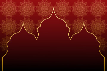 Islamic background, Islamic sale poster. Islamic textured. Islamic vector illustration. Islamic sale banner layout design. Islamic background sale post. Islamic post banner. Eid mobarak Mahe moharram