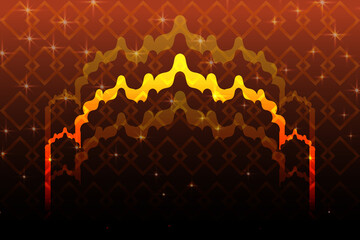 Islamic background, Islamic sale poster. Islamic textured. Islamic vector illustration. Islamic sale banner layout design. Islamic background sale post. Islamic post banner. Eid mobarak Mahe moharram