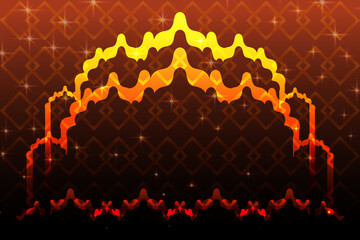 Islamic background, Islamic sale poster. Islamic textured. Islamic vector illustration. Islamic sale banner layout design. Islamic background sale post. Islamic post banner. Eid mobarak Mahe moharram