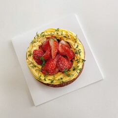 strawberries and cream